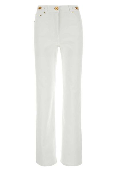 Versace Medusa '95 Logo Patch Straight-Leg Jeans