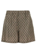 Gucci Printed Twill Shorts