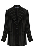 Dolce & Gabbana Pinstriped Oversized Blazer