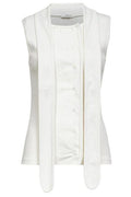 Lemaire Draped Panelled Sleeveless Top