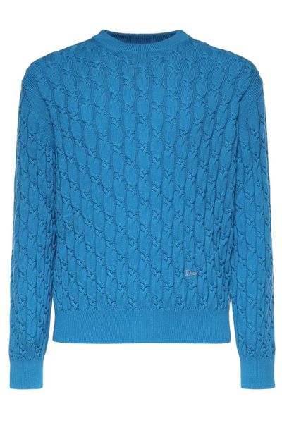 Dior Cable-Knit Knitted Sweater
