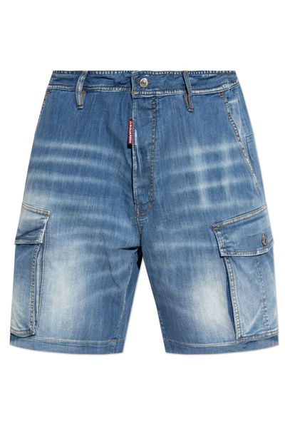 Dsquared2 Cargo Denim Shorts