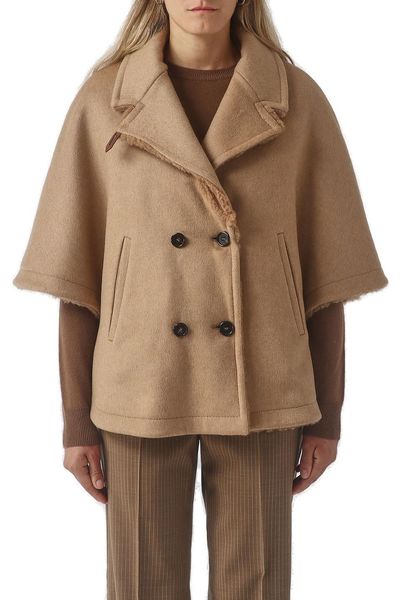 Max Mara Mxamemo Double-Breasted Coat
