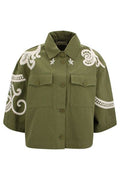 Weekend Max Mara Embroidered Detailed Cropped Jacket