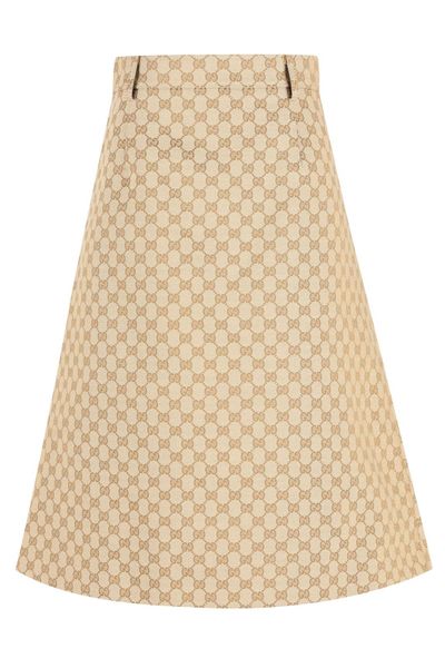 Gucci GG A-Line Skirt