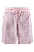 Venuja Crystal Drawstring Shorts