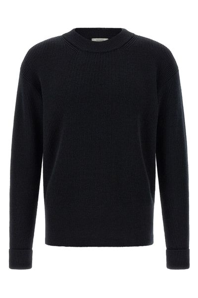 Lemaire Crewneck Ribbed Sweatshirt