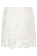 Mc2 Saint Barth Broderie Anglaise Mini Skirt