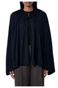 Totême Gathered Drawstring Cape