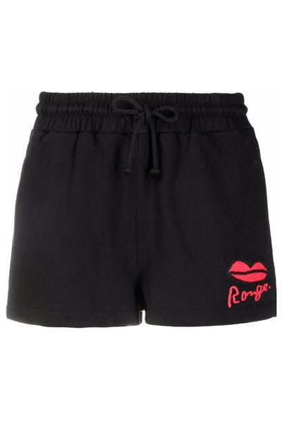 Sonia Rykiel Rouge Patterned Drawstring Shorts