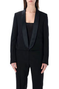 Tom Ford Long Sleeved Satin-Trim Blazer