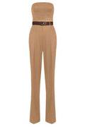 Elisabetta Franchi Crossover Laced Jumpsuit
