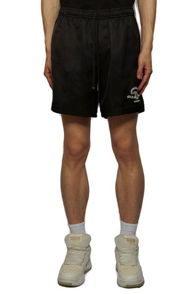 Amiri Eagle Printed Drawstring Shorts