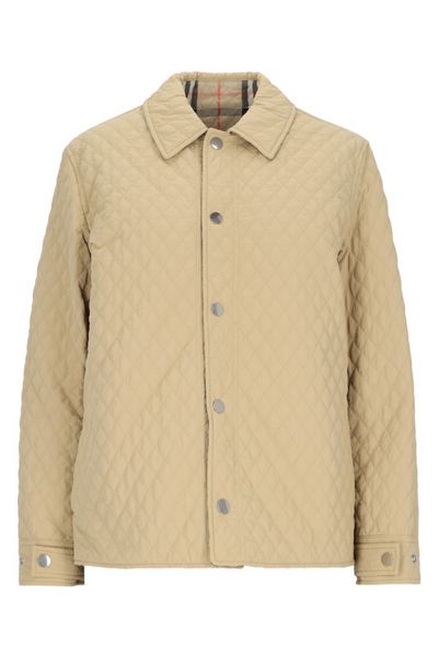 Burberry Checked Quilted Reversible Jacket
