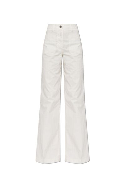Etro Logo-Patch Wide-Leg Jeans