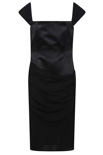 Alex Perry Draped Midi Dress