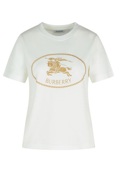Burberry Knight Stamp Crewneck T-Shirt