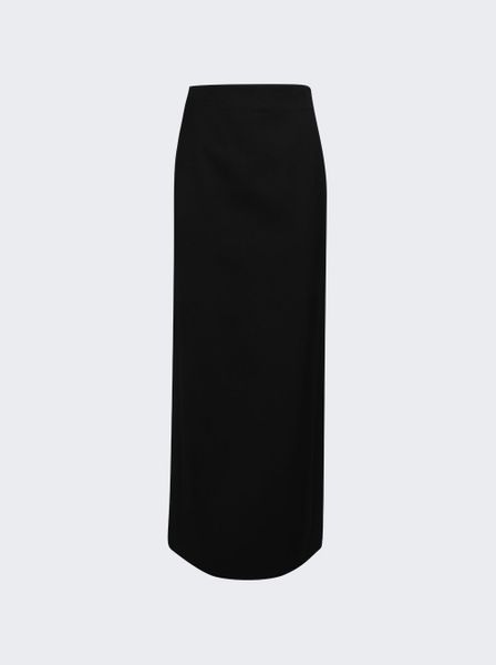 WARDROBE.NYC Rear-Slit Midi Skirt