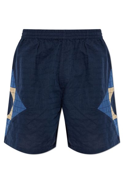 A.P.C. Elasticated-Waistband Quilted Shorts