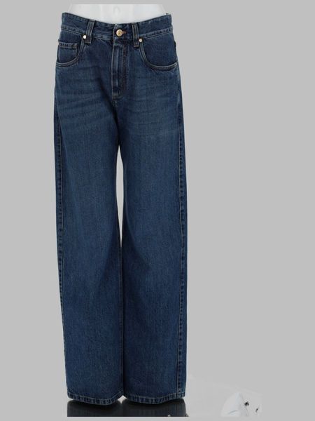 Brunello Cucinelli Wide-Leg Jeans