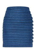 Versace High-Waist Panel-Detailed Denim Mini Skirt