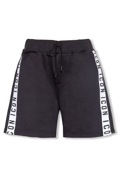 Dsquared2 Logo Printed Drawstring Shorts