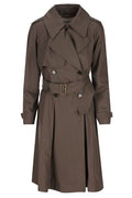 Burberry Long Gabardine Pembury Trench Coat