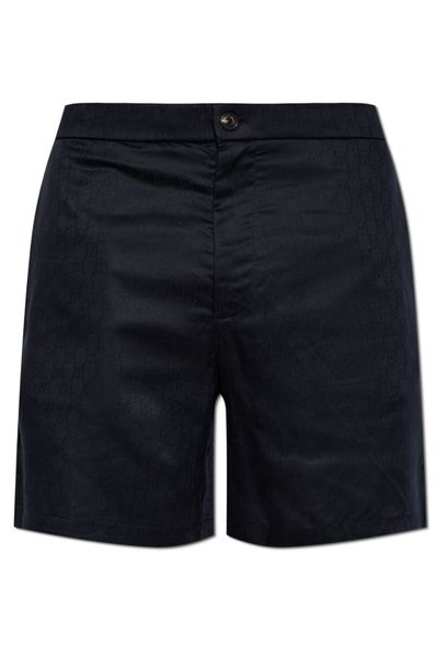 Emporio Armani Monogram Tailored Shorts