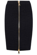Balmain Zip Detailed Skirt