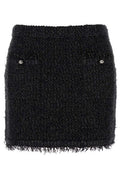 Gucci Tweed Button Detailed Skirt