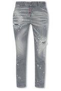 Dsquared2 Distressed Cropped Jeans