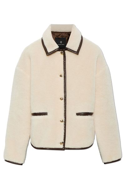 Anine Bing Camden Trimmed Jacket