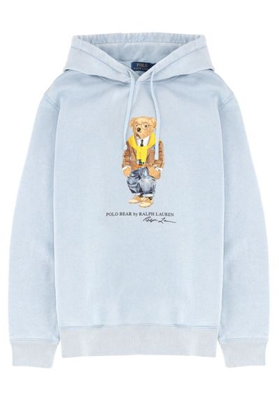 Polo Ralph Lauren Logo Print Drawstring Hoodie