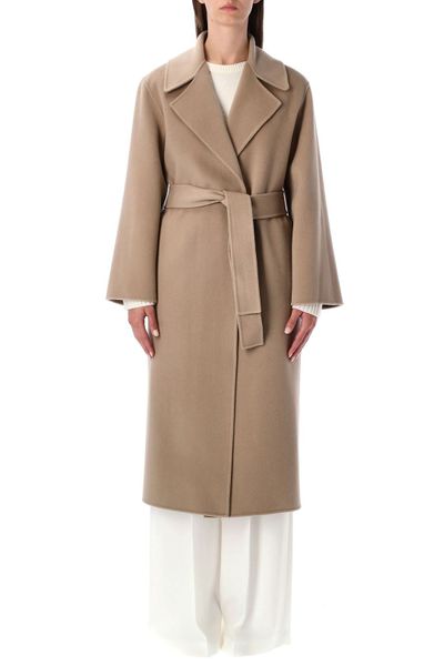 Alberta Ferretti Belted Long Coat