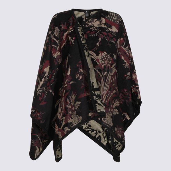 Etro Jacquard Pattern Cape