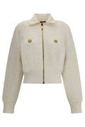 Balmain Tweed Bomber Jacket
