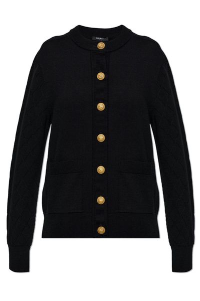 Balmain Buttoned Pocket Cardigan