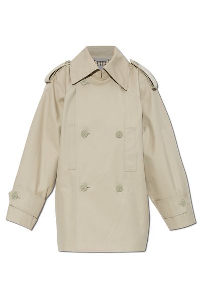 Balenciaga Double-Breasted Buttoned Trench Coat