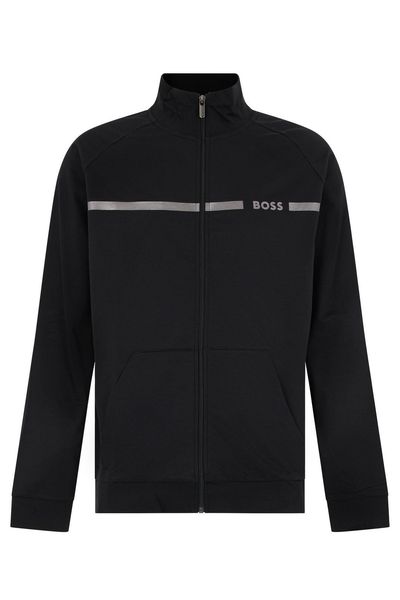 Boss Hugo Boss Zip-Up Long-Sleeved Sweatshirt