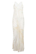 Roberto Cavalli Ray Devoré Print Slip Dress