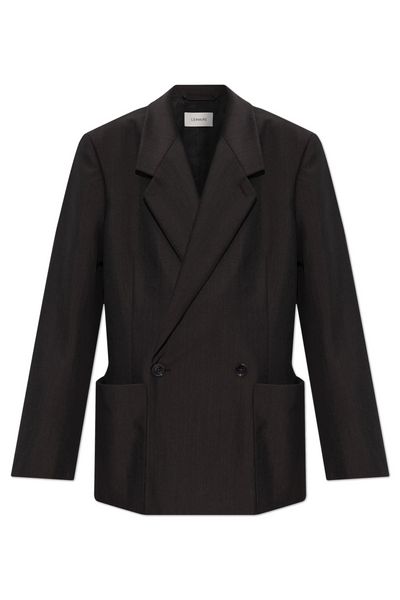 Lemaire Long-Sleeved Double-Breasted Blazer