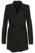 Ann Demeulemeester Oversized Leather Jacket