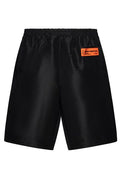 Heron Preston Logo Patch Knee-Length Track Shorts