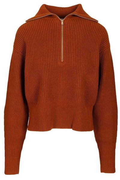 Max Mara Nadar Quarter-Zip Knitted Jumper