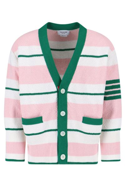 Thom Browne Striped Cardigan
