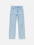 Acne Studios Frayed Low-Rise Straight Jeans