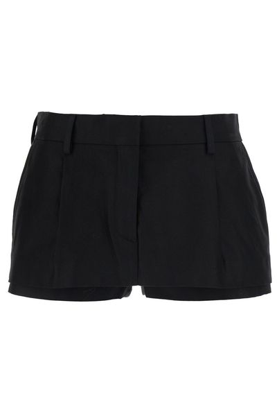 Acne Studios Layered Satin Miniskirt