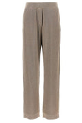 Brunello Cucinelli High Waisted Wide-Leg Pants