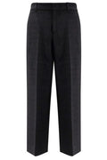 Gucci GG Plaque Tweed Trousers