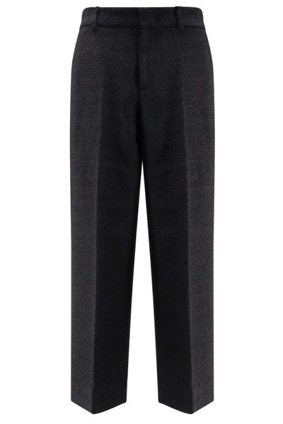 Gucci GG Plaque Tweed Trousers